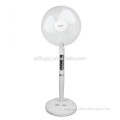 16 inch rechargeable stand fan with LED lights new model LW-21H
